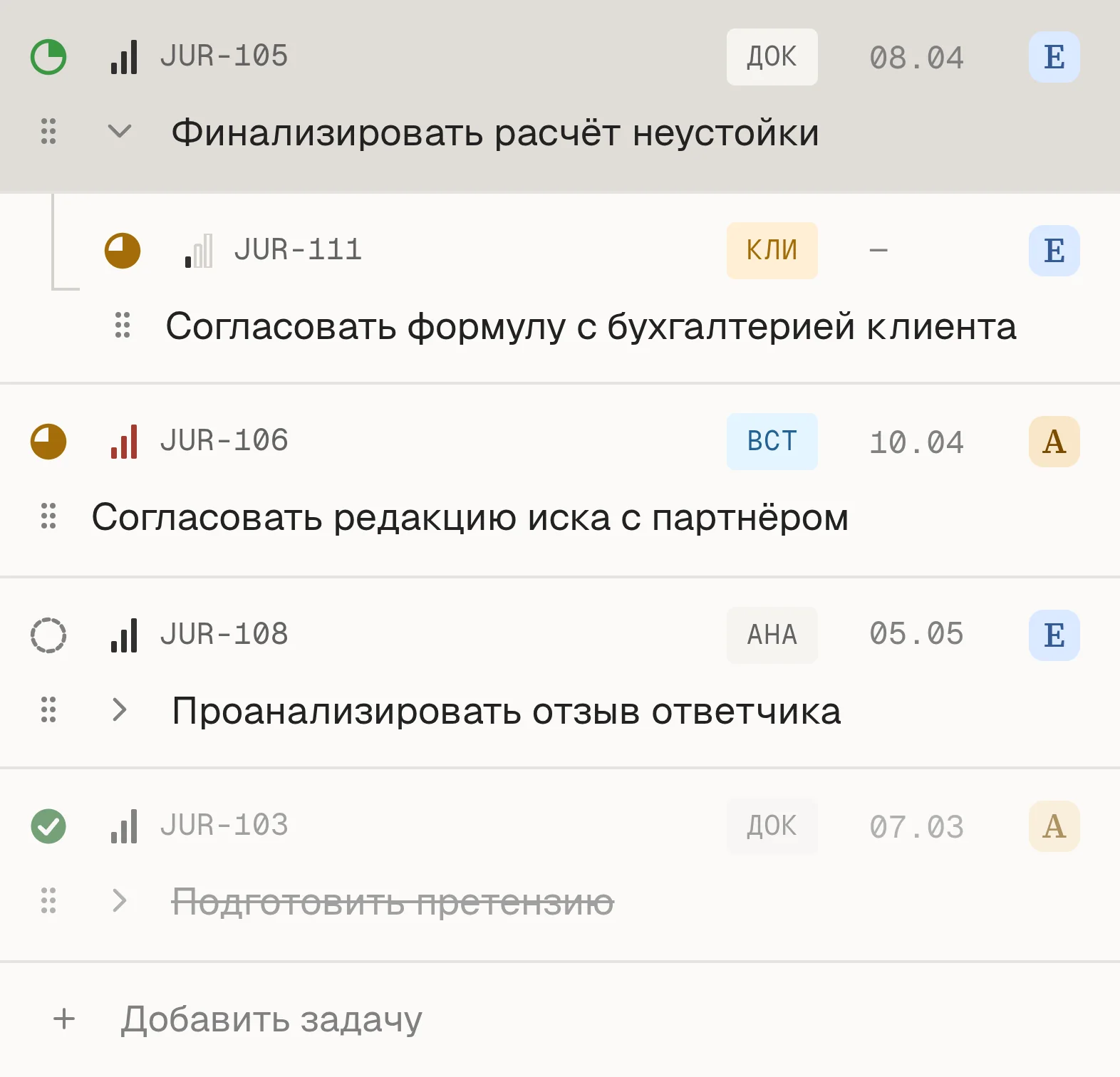 Планнер дела А40-118/2026: этапы, задачи и сроки команды